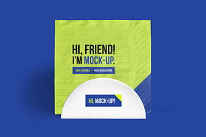 Big Paper Napkin PSD Mockups Vol2