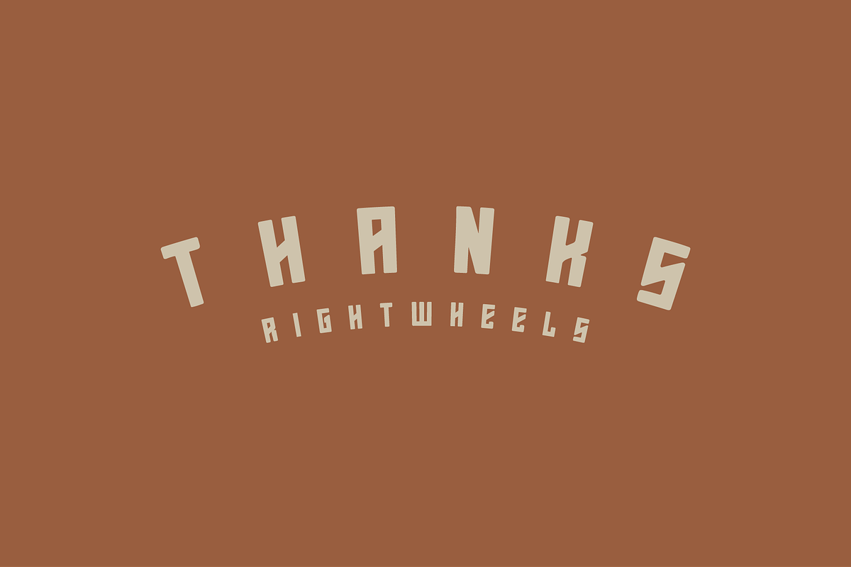 OLDMAIL - Retro Display Font, a Font by Rightwheels (Photo 10 of 10)