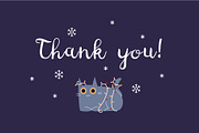 Christmas cartoons illustration, an Illustration by WinWinFolly (Thumbnail 6 of 6)