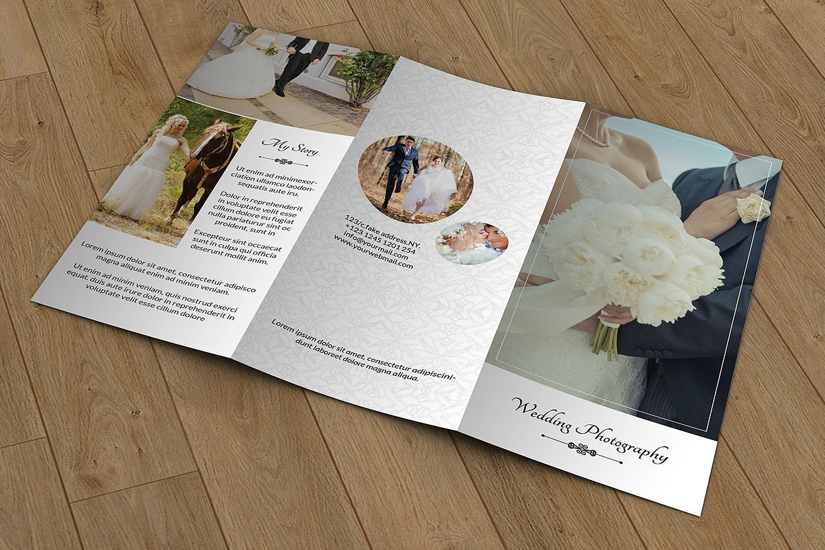 Photography Trifold Brochure, a Brochure Template by Template Shop (Photo 1 of 3)