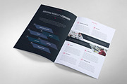 Sharp Modern Brochure and PowerPoint, a Brochure Template by Shop Mockpro (Thumbnail 5 of 11)