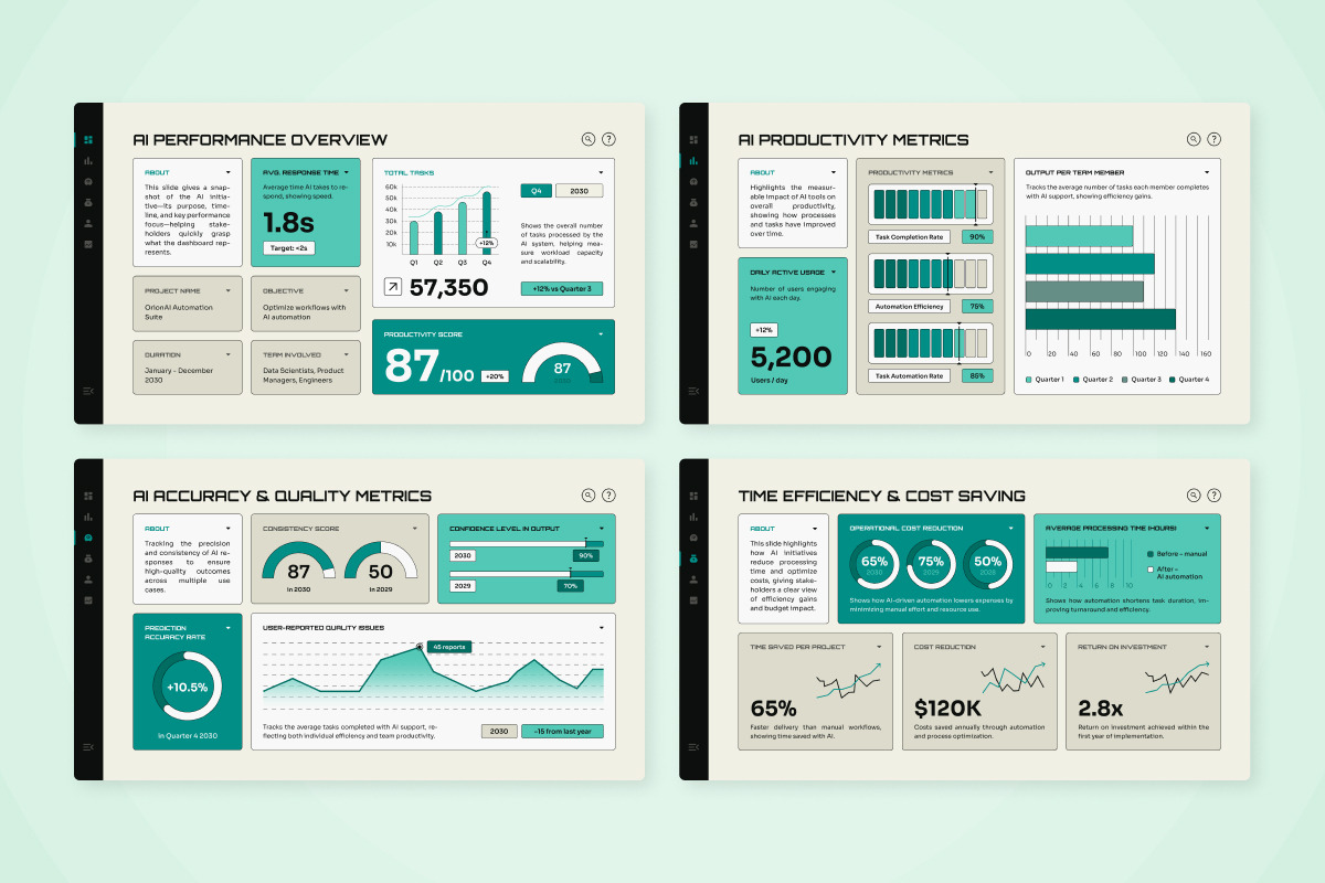 Editable AI KPI Infographic, a Technology Illustration by twinstd (Photo 4 of 5)