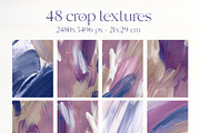 VERY PERI & BLUE abstract textures, a Texture Graphic by Yuliya Derbisheva (Thumbnail 12 of 14)