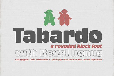 Tabardo font + bonus, a Sans Serif Font by deFharo
