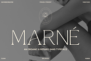 MARNÉ – Modern Organic Sans Serif, a Sans Serif Font by Creacy Studio (Thumbnail 1 of 10)