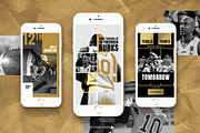 Golden Sports Instagram Stories, a Social Media Template by Louds Studio (Thumbnail 2 of 6)