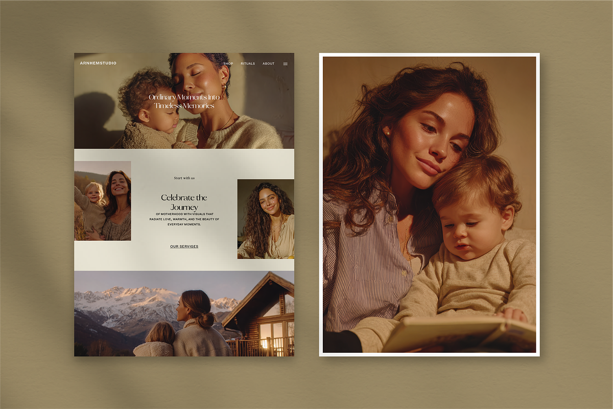 Motherhood Stock Images Bundle vol 1, a Photo by Arnhem Studio (Photo 4 of 8)