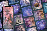 -50% Astrology Canva PS templates, a Social Media Template by Vintage Digital Textures (Thumbnail 7 of 9)