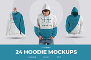 24 Hoodie Mockups ( Collection #2 ), a Hoody Mockup by Grow Design Craft Studio (Thumbnail 1 of 7)