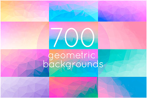 700 Geometric Triangle Backgrounds