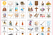 Editable Kids Daily Routine Cards, a Card Template by LA Design (Thumbnail 3 of 10)