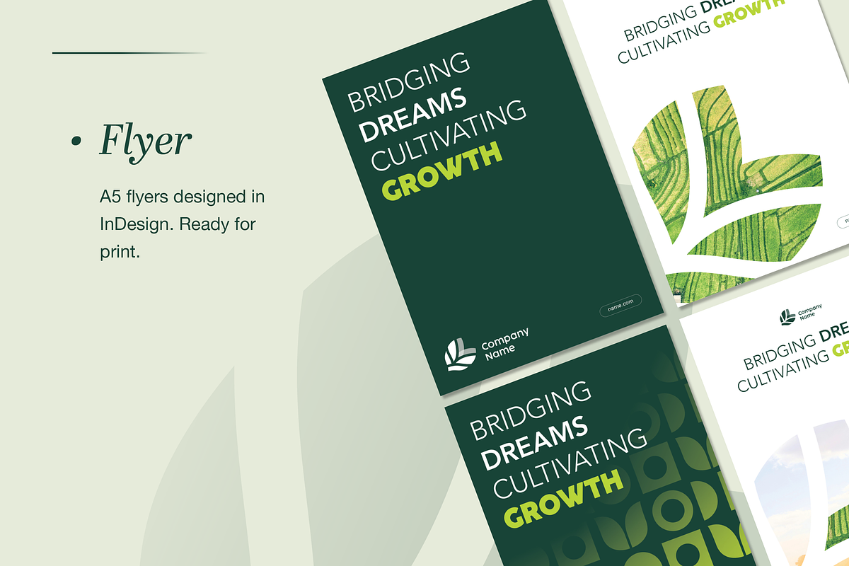 Agriculture Print Templates – Part 3, a Marketing Template by Maison de Pixels (Photo 3 of 4)