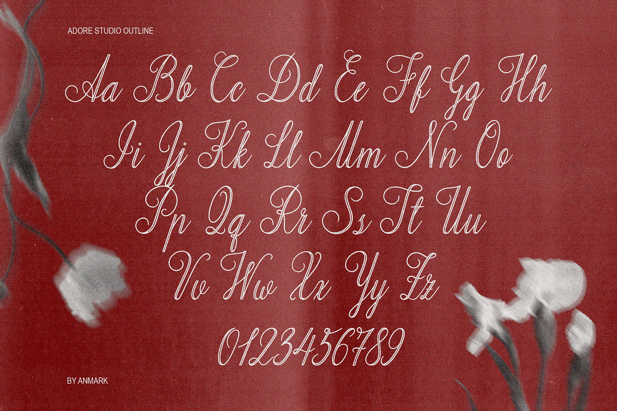 Adore Studio Romantic Font Duo, a Script Font by AnMark (Photo 5 of 14)