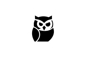 Owl Vector Art Illustration, an Animal Illustration by Vectorium Studio