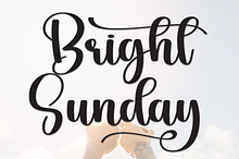 Bright Sunday | Script Font