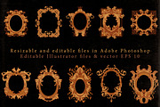 10 Frames Vol.6 - Victorian Ornament, an Object Graphic by Cruzine (Thumbnail 4 of 5)