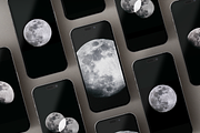 Moon Wallpaper collection - iPhone/i, a Background Photo by Sara's ReliQs (Thumbnail 4 of 5)