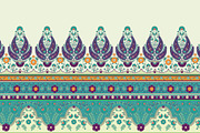 Boho Style Four Patterns, a Pattern Graphic by Ania Illustration (Thumbnail 2 of 7)