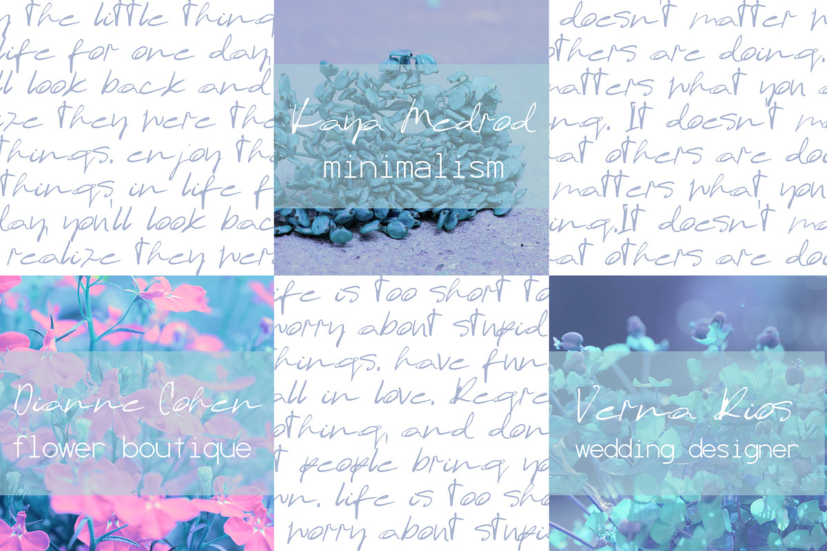Jadenson Font preview 3