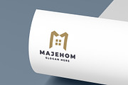 Modern Real Estate Letter M Logo, a Branding & Logo Template by Design_Planet (Thumbnail 1 of 2)