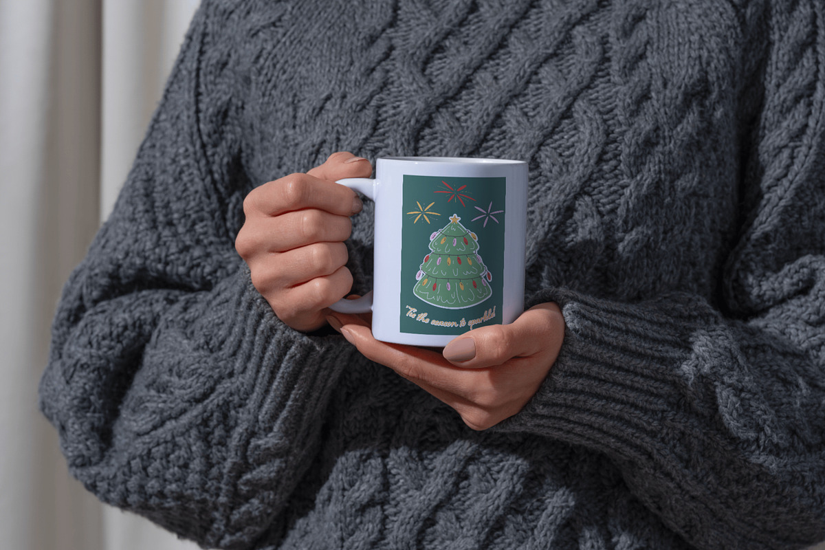 Christmas Clipart and Patterns, a Seasonal Illustration by CapriceMeDesigns (Photo 14 of 16)