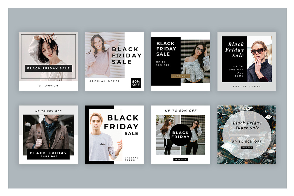 Ultimate Black Friday Social Media, a Social Media Template by MinimalStudioCo (Photo 42 of 67)