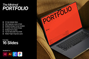 Minimal Portfolio Template, a Presentation Template by Templeste (Thumbnail 2 of 6)