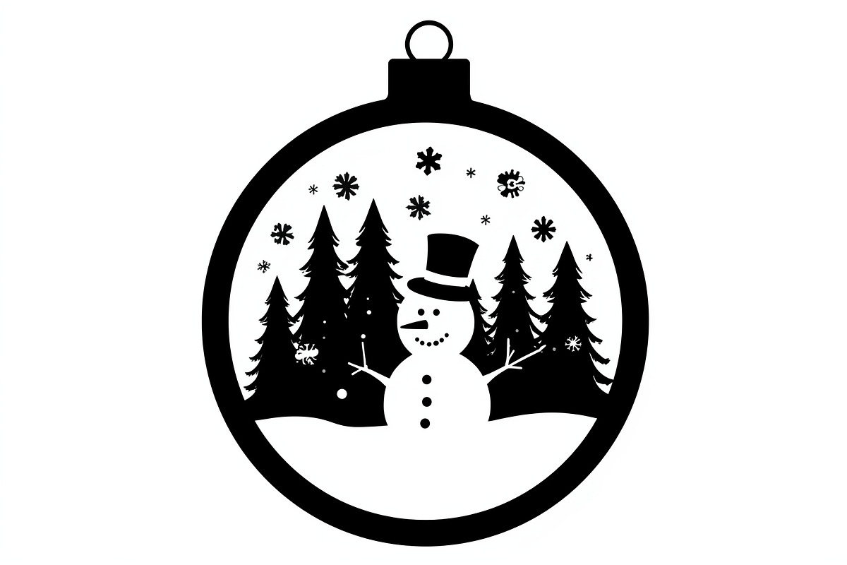 Christmas Ornament Design Bundle, a Graphic by balal (Photo 11 of 16)
