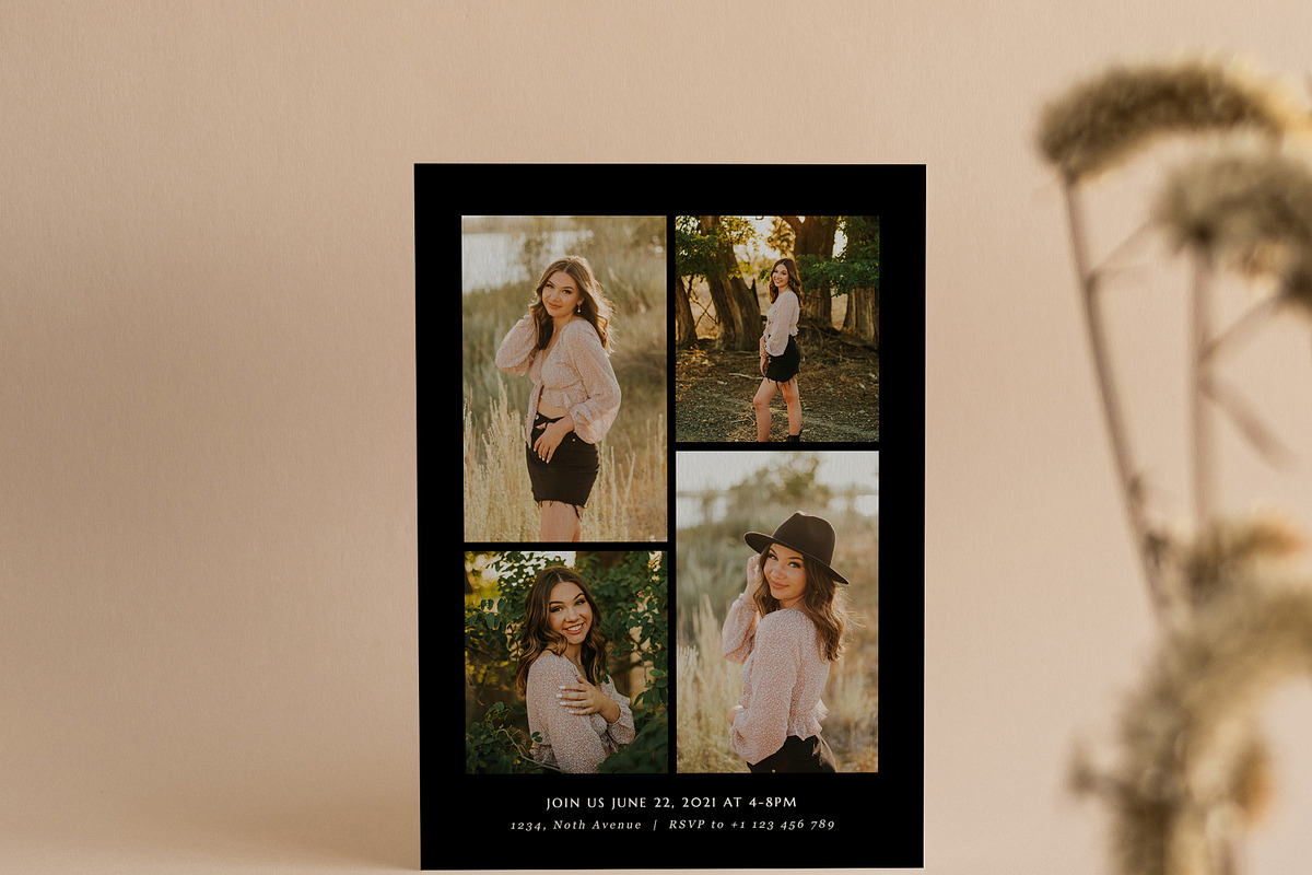 Graduation Card Templates G297, an Invitation Template by Salsal Design (Photo 3 of 4)