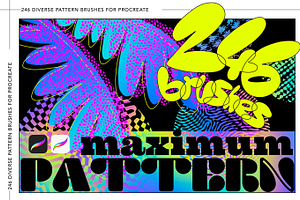 Maximum Pattern for Procreate