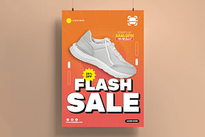Fashion Sale Poster, a Flyer Template by MightyDesign