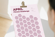 Monthly Fitness Challenge 2025, a Print Template by LyonCreatives (Thumbnail 2 of 2)