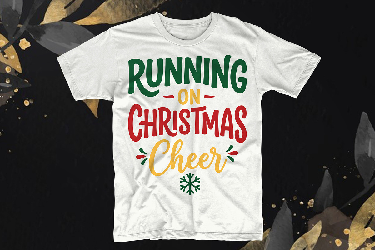 Running on Christmas Cheer, an Object Graphic by T-shirt Pond (Photo 1 of 3)