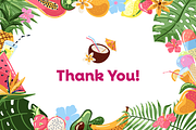Summer vector clipart, beach sticker, a Seasonal Illustration by harmonia_green_art (Thumbnail 13 of 14)