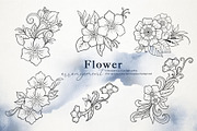 Nautical Floral & Mandala Watercolor, a Decorative Illustration by Papatongartist (Thumbnail 4 of 11)
