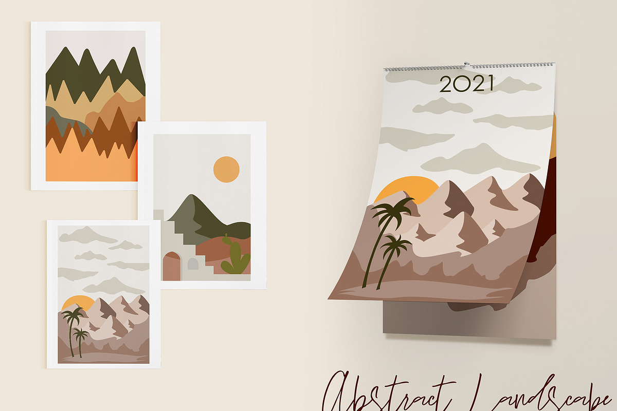 Abstract Landscape Creation Kit, a Texture Illustration by Alisha Gronska (Photo 8 of 10)