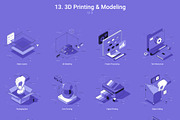 Isometric Icons v.3 (240 Icons), an Object Illustration by Andrew Kras Design (Thumbnail 19 of 21)