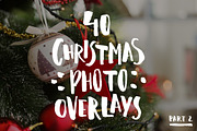 40 Christmas Photo Overlays, a Decorative Illustration by Tori Design (Thumbnail 1 of 7)
