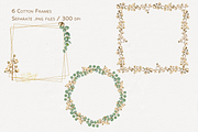 Cotton Glow Watercolor Set, a Decorative Illustration by Aurella Art (Thumbnail 9 of 16)