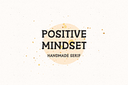 Positive Mindset Handmade Serif Font, a Serif Font by Kaya Fonts (Thumbnail 32 of 32)