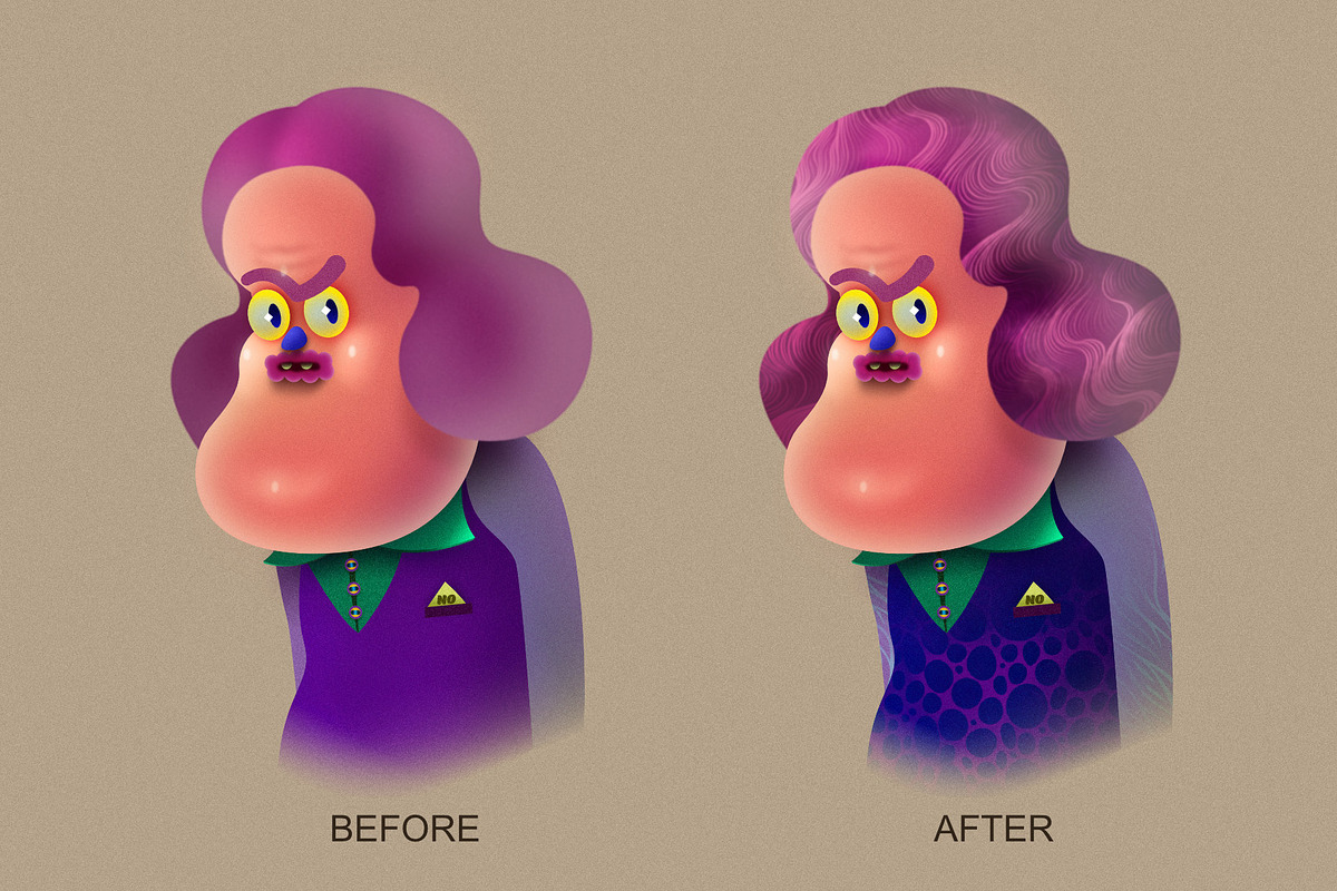 Gagatka's Texturiam Affinity brushes, a Brush Add-On by gagatka (Photo 7 of 8)