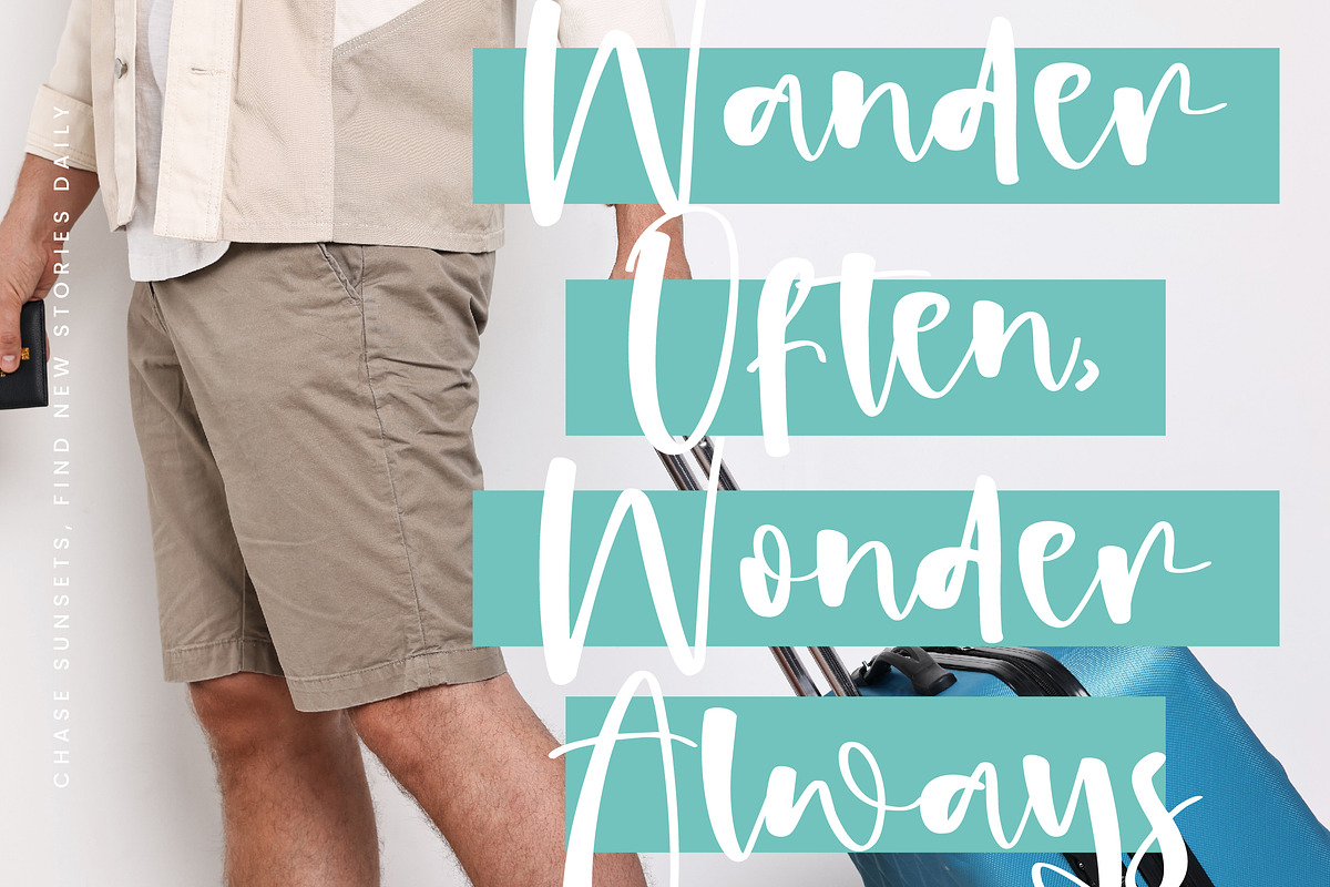Satisfy Twisted, a Handwritten Font by Integritype Studio (Photo 8 of 15)