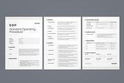 Standard Operating Procedure, SOP, a Stationery Template by Niofix (Thumbnail 5 of 7)