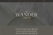 Wix Website Template - Wander Coach, a Wix Template by pinesandpearls (Thumbnail 7 of 9)