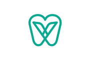 Letter V Dental Care Clinic Logo, a Branding & Logo Template by Buqancreative (Thumbnail 3 of 4)