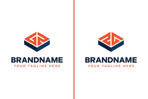 Letters GZ and ZG Box Logo, a Branding & Logo Template by Pray Art Design Studio