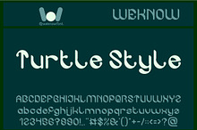 Turtle Style font