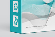 Box Package Mockup - 12 views, a Packaging Mockup by Illusiongraphic (Thumbnail 18 of 29)