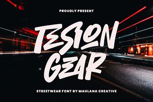 Tesion Gear Bold Streetwear Marker