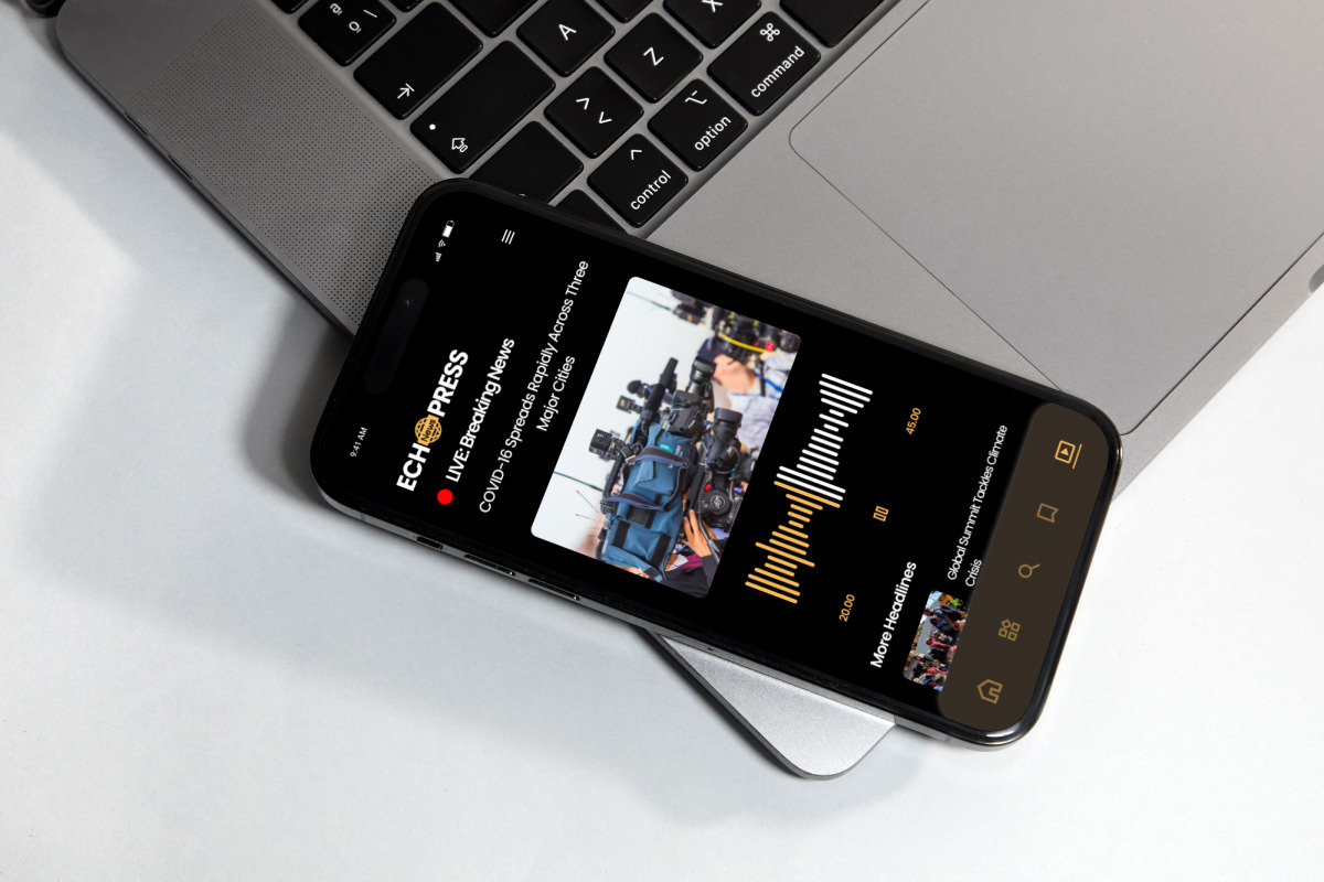 Echopress - News Portal App Design, an App Template by twinstd (Photo 5 of 5)